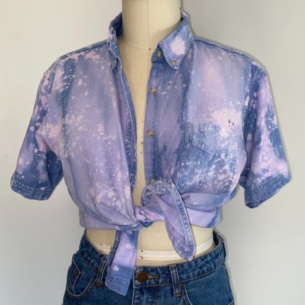 Upstyled 1990s Denim Shirt